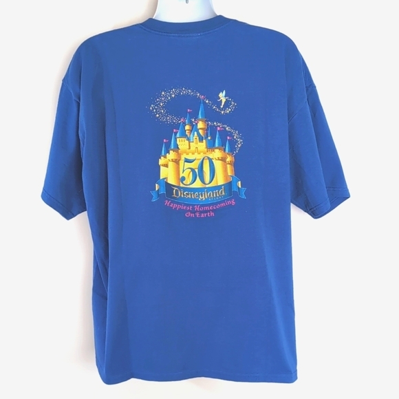 Disneyland Tee T-Shirt 50th Anniversary Happiest Homecoming On Earth - Size 2X - Picture 5 of 9